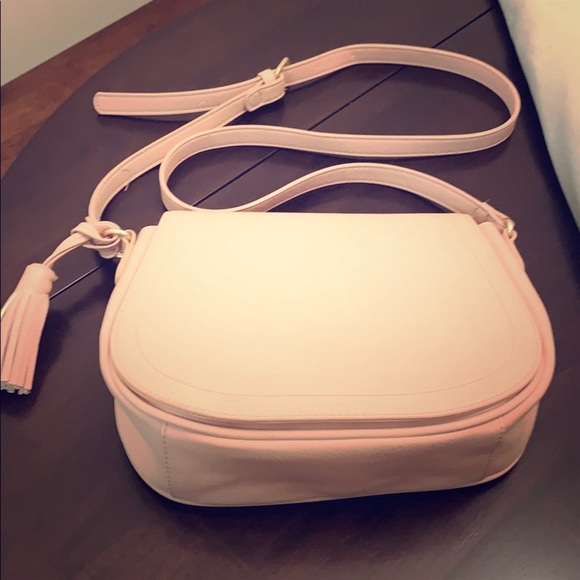 Old Navy Light Pink Satchel Purse - Picture 1 of 4